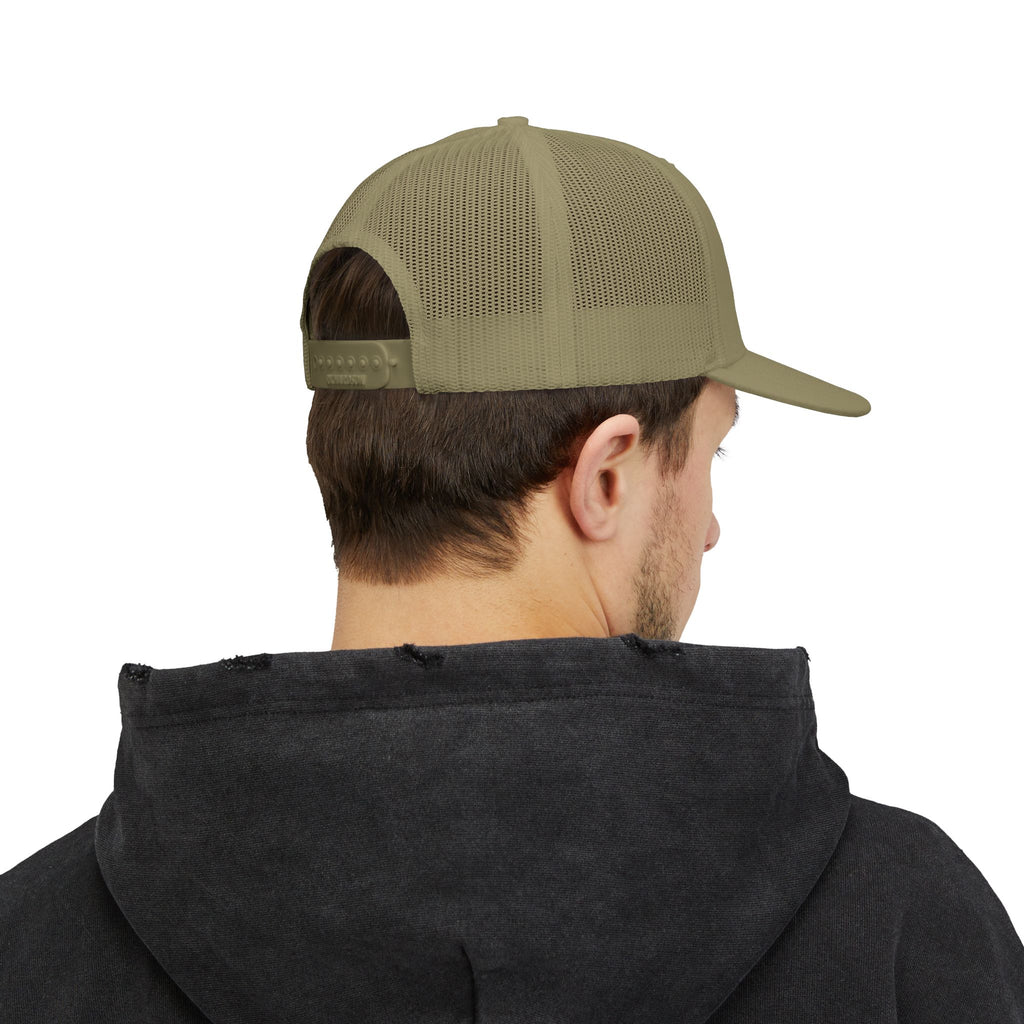 Antler Logo Snapback Trucker Cap
