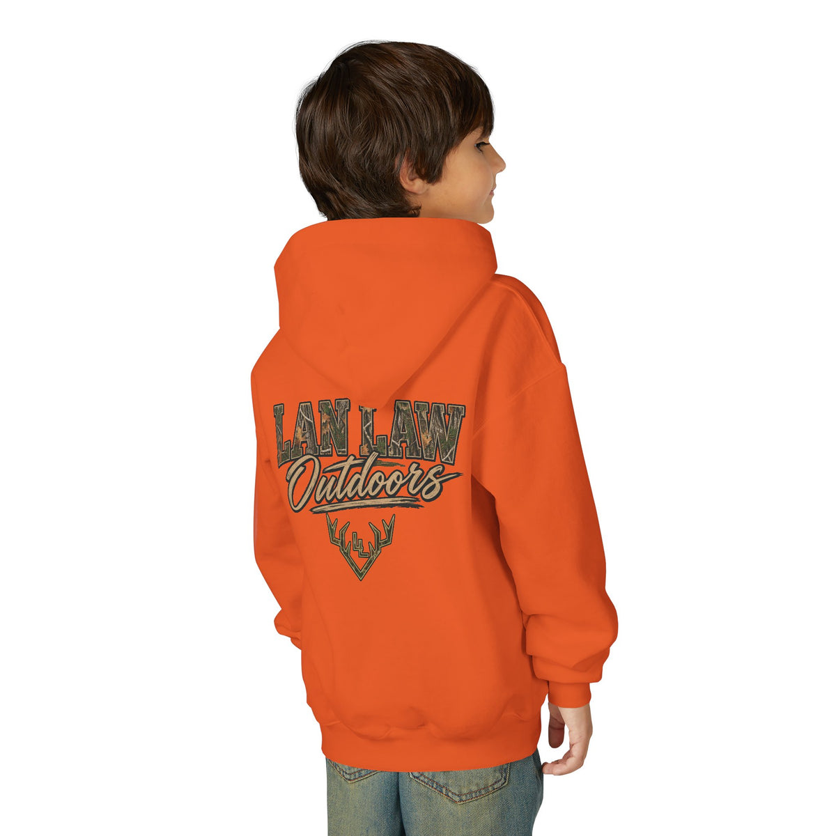 Camo Deer Antler Logo