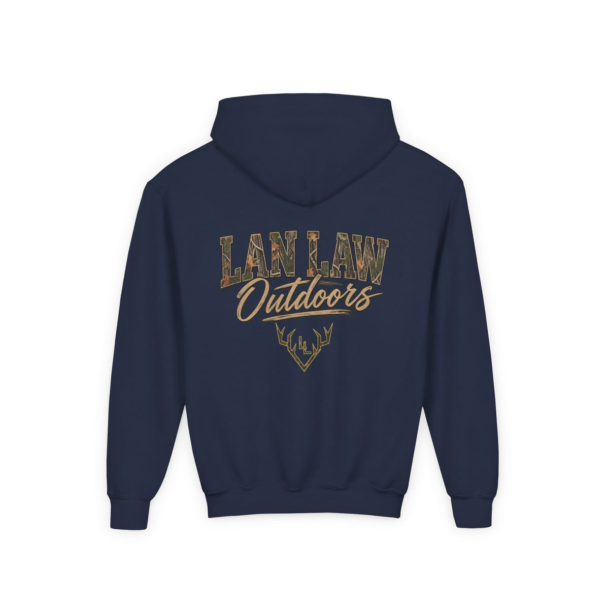 Camo Deer Antler Logo