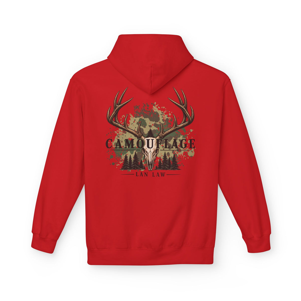 Camouflage Antlers Hoodie — 'Camouflage' Graphic Hunter Hoodie