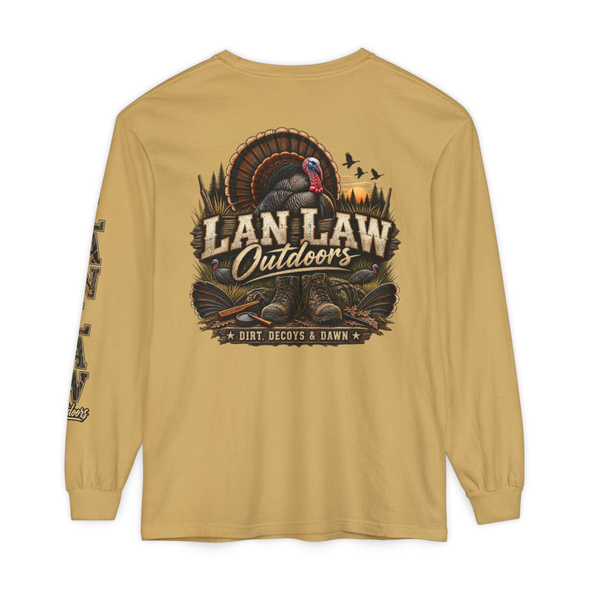Lanlaw Outdoors Turkey Long Sleeve Tee