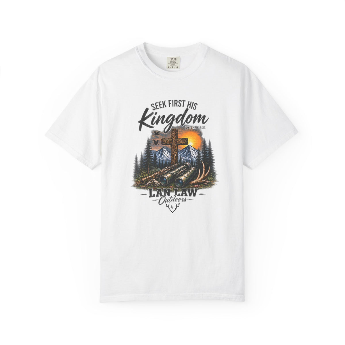 Seek First His Kingdom Cross Tee