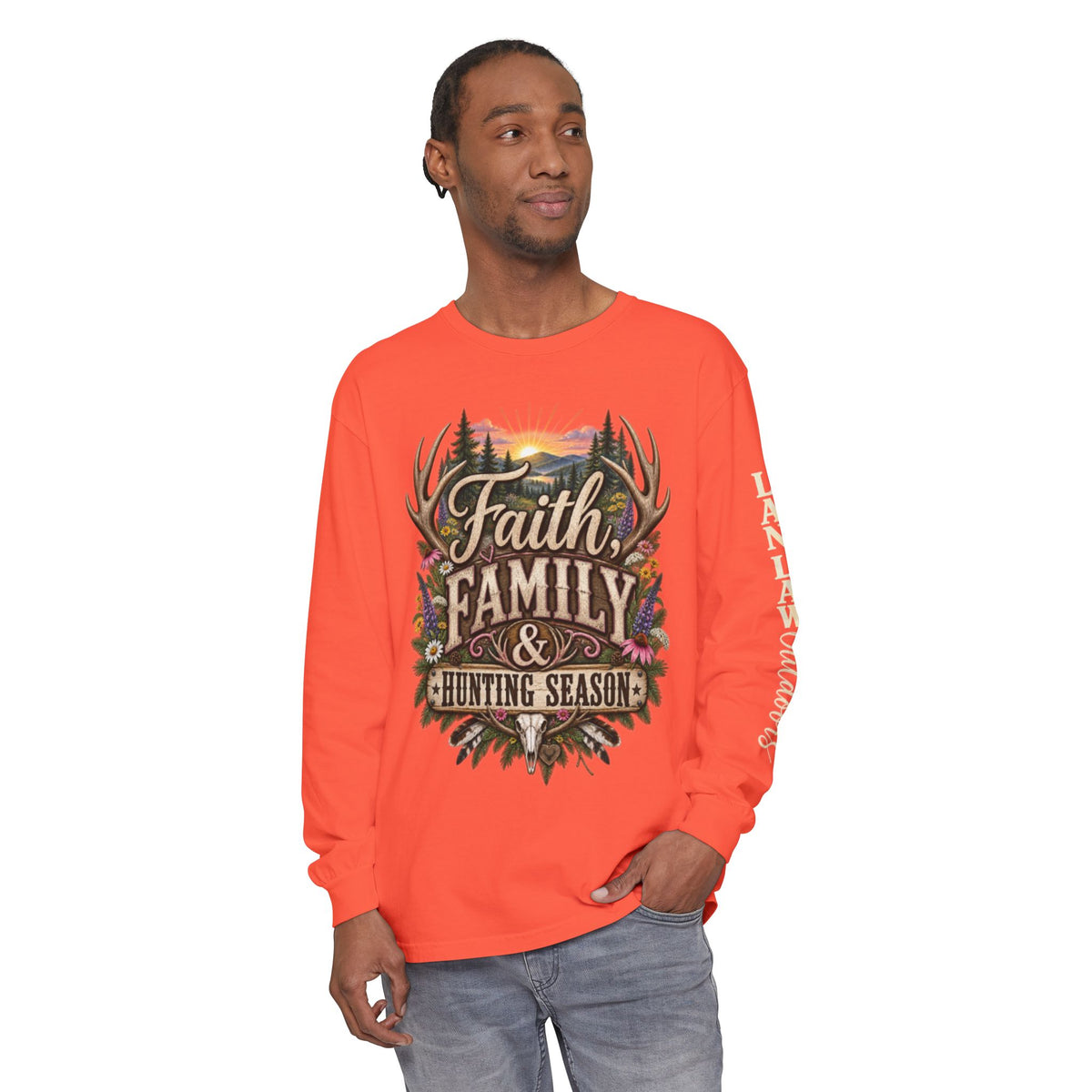 Faith, Family & Hunting Long Sleeve Tee