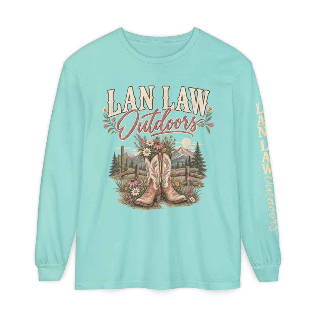 Cowgirl Boots Long Sleeve Tee
