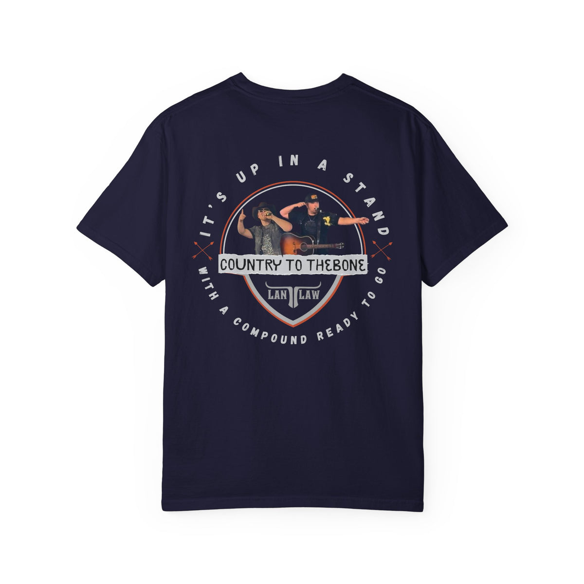 Country To The Bone Official LAN LAW Tee