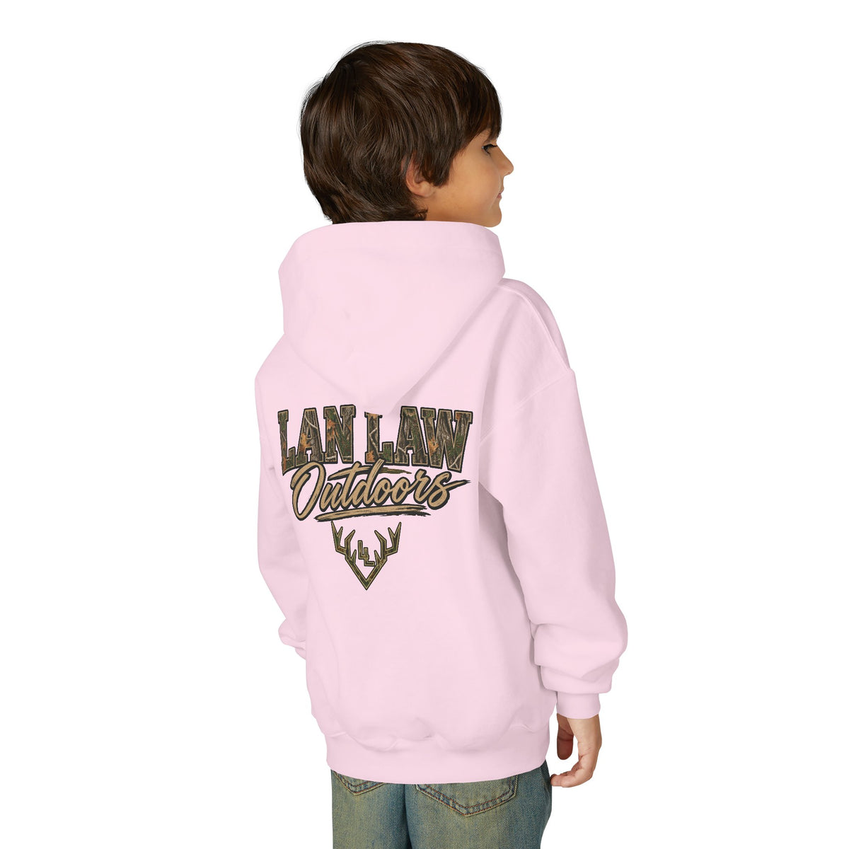 Camo Deer Antler Logo