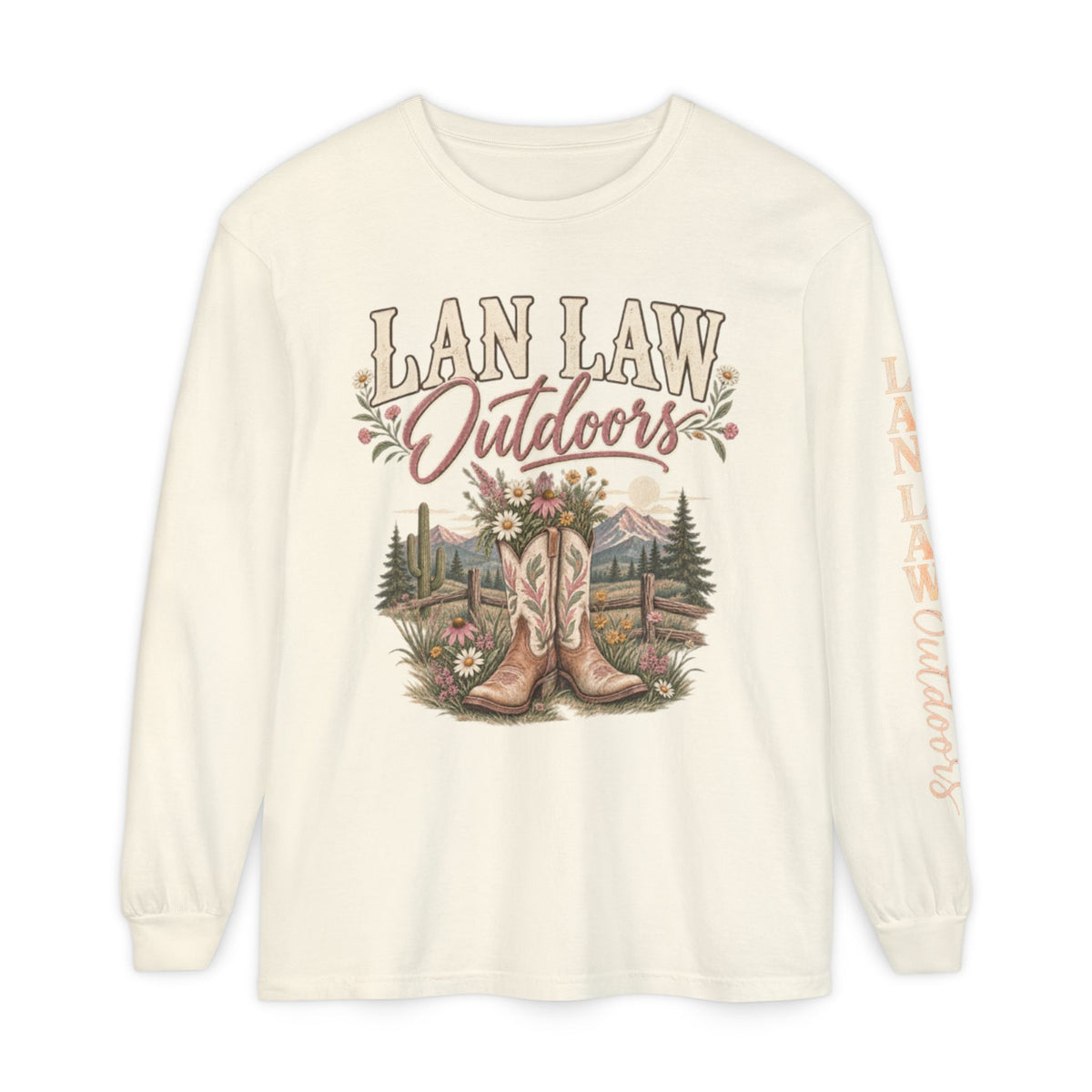 Cowgirl Boots Long Sleeve Tee