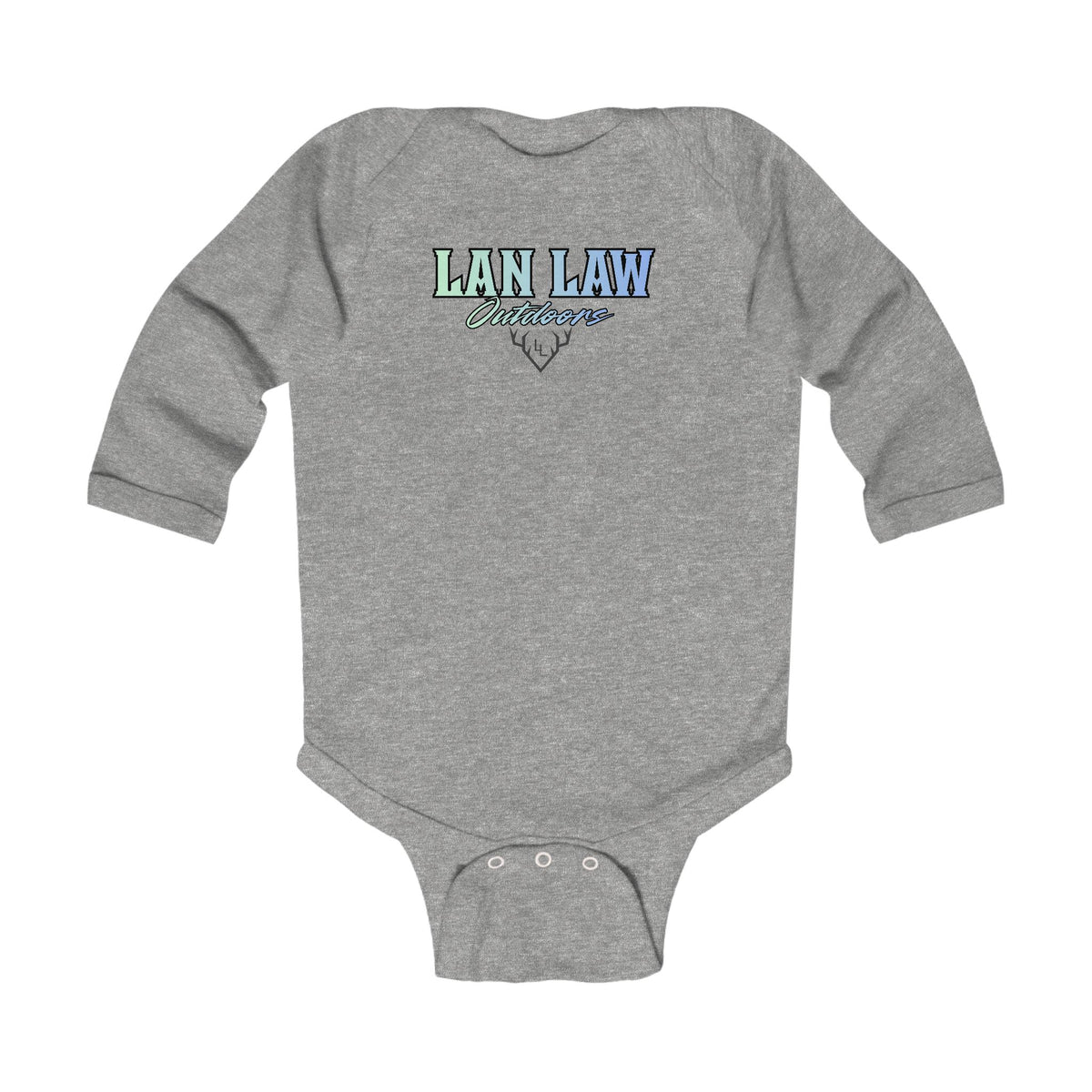 'Lan Law' Baby Long Sleeve Onesie