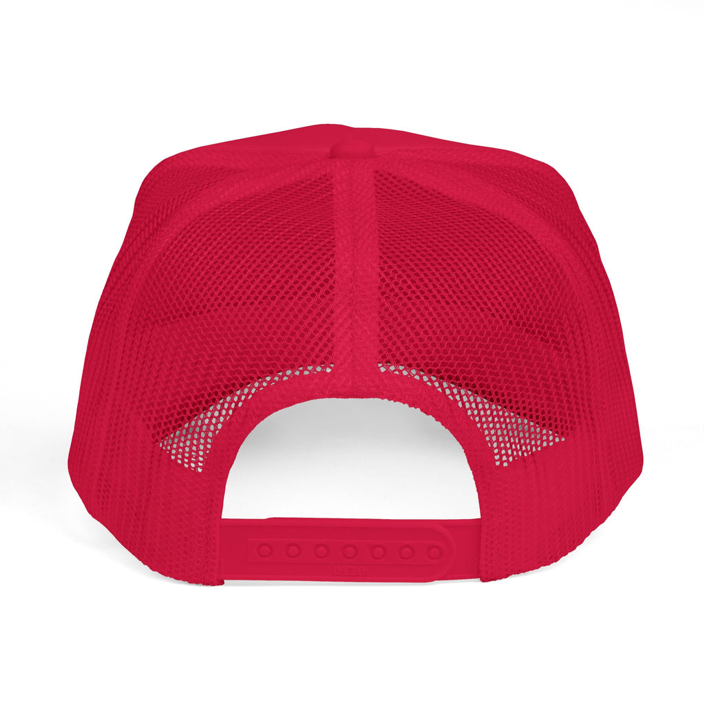 Trucker Hat — "Lan Law Outdoors" Floral Mesh Foam Cap