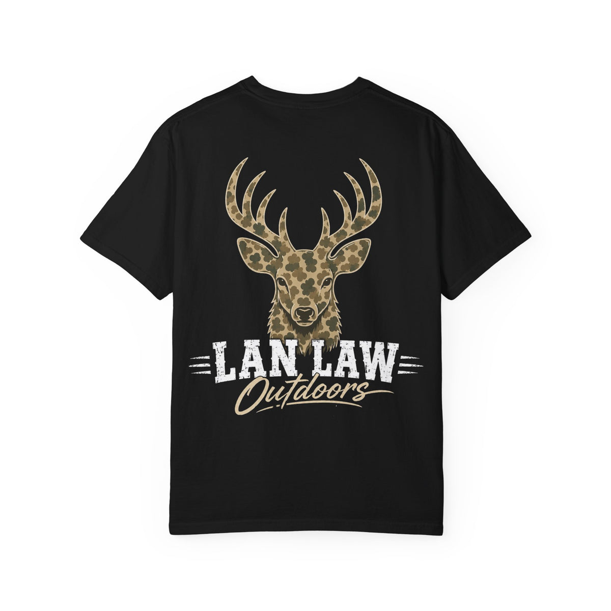 Deer Camouflage 'Lan Law Outdoors' T-Shirt