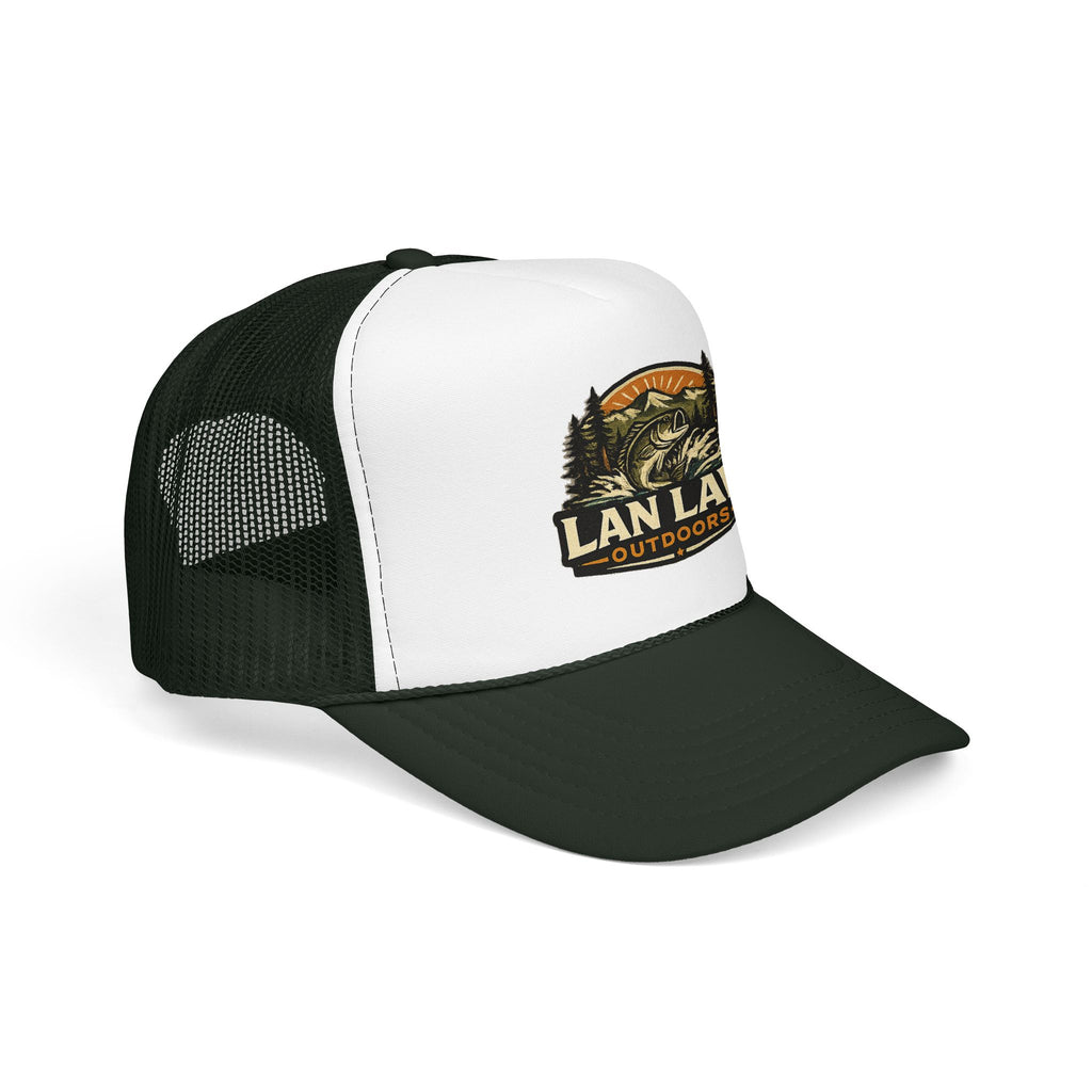 Vintage Fishing Logo Trucker Hat