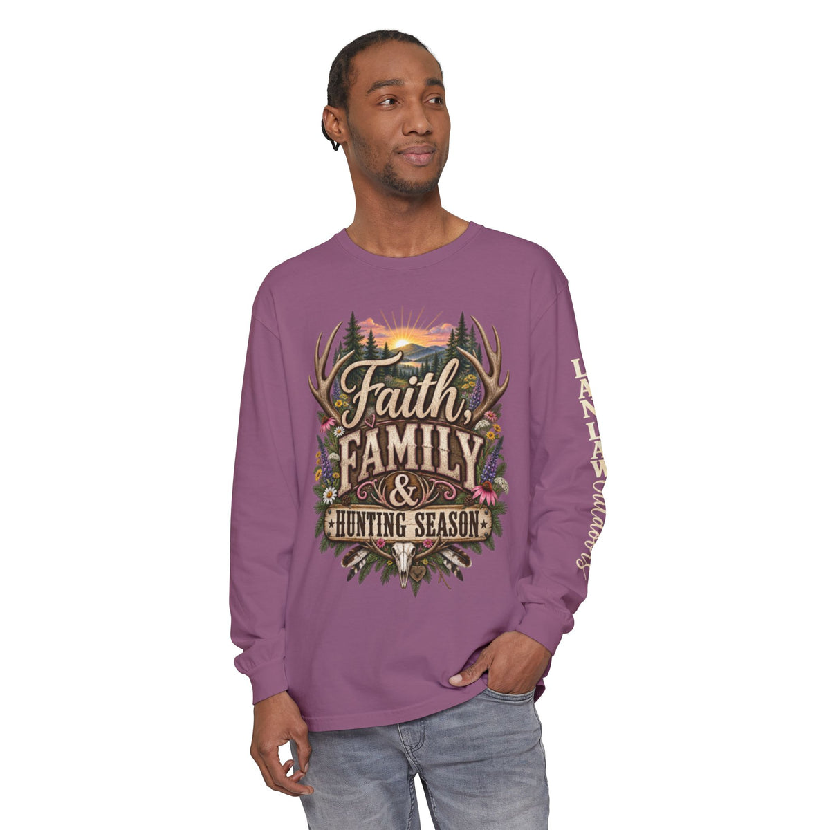 Faith, Family & Hunting Long Sleeve Tee
