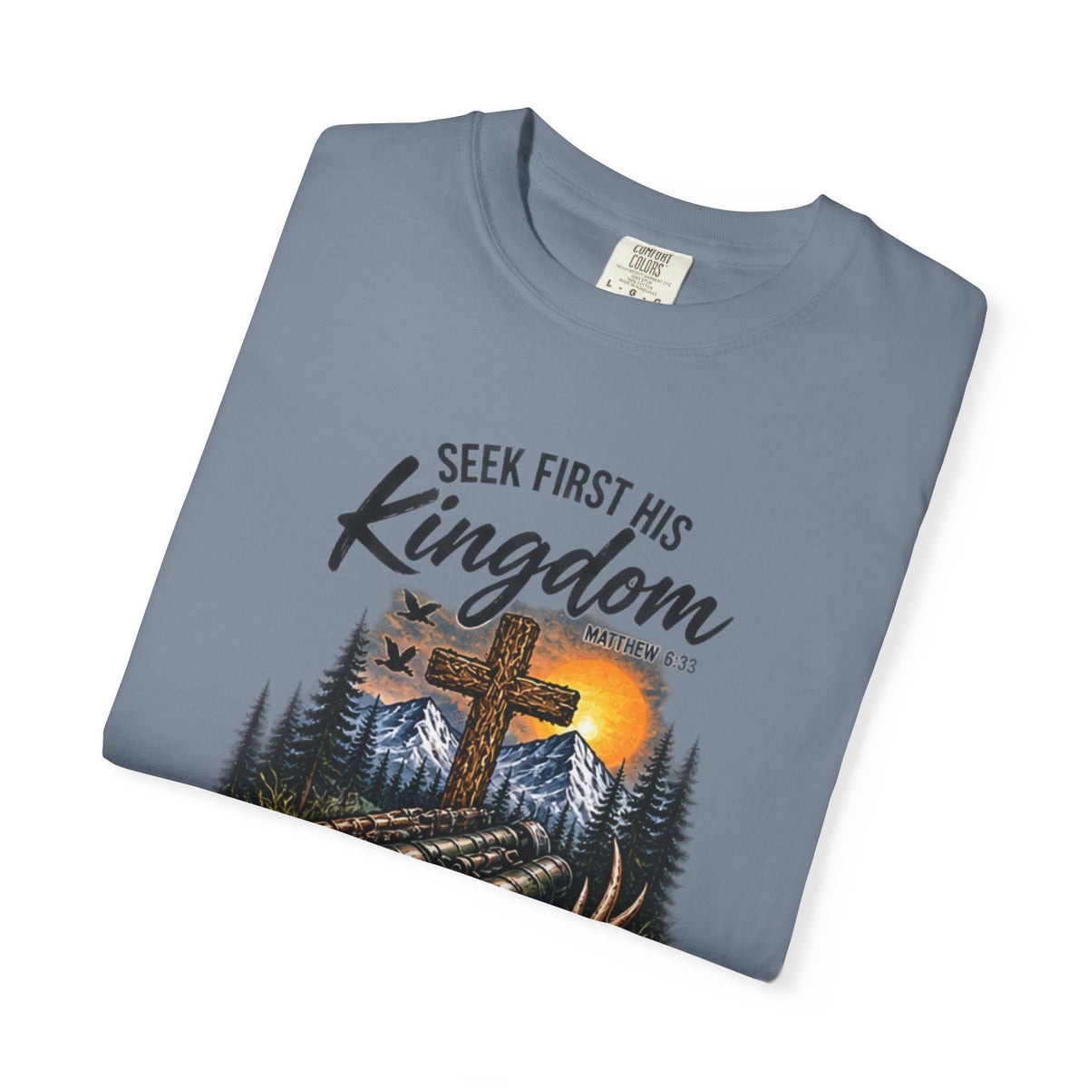 Seek First His Kingdom Cross Tee