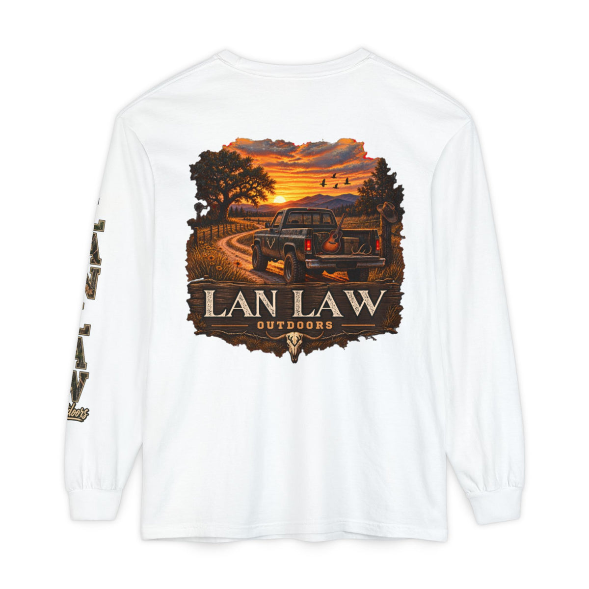Sunset Truck Long Sleeve Tee