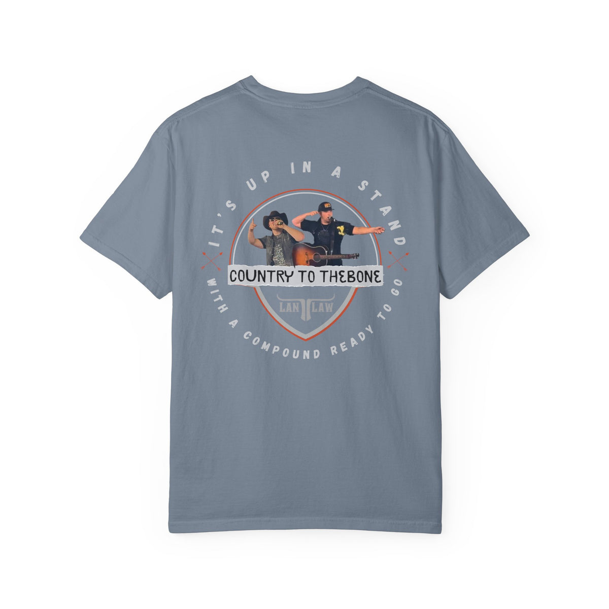 Country To The Bone Official LAN LAW Tee