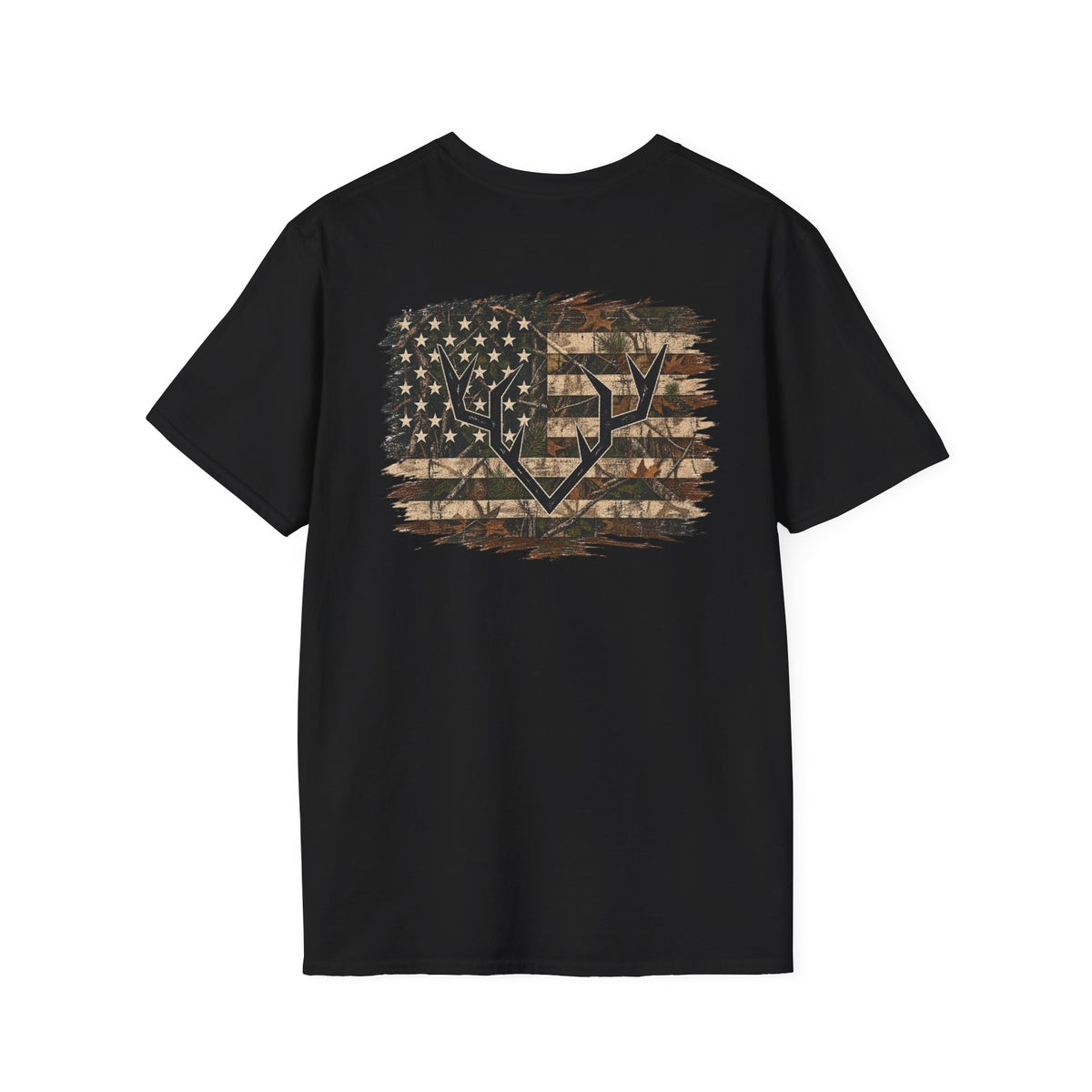 Distressed American Flag Tee