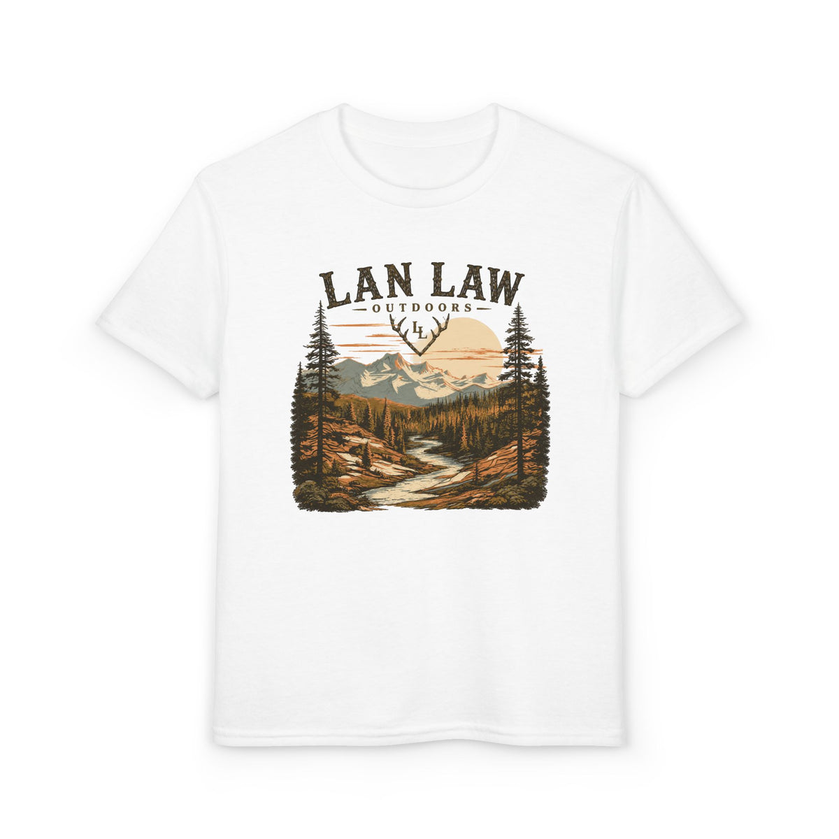 Youth Mountain Scenic Tee