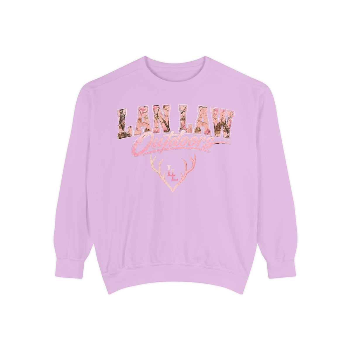 Pink Camo Logo Sweatshirt
