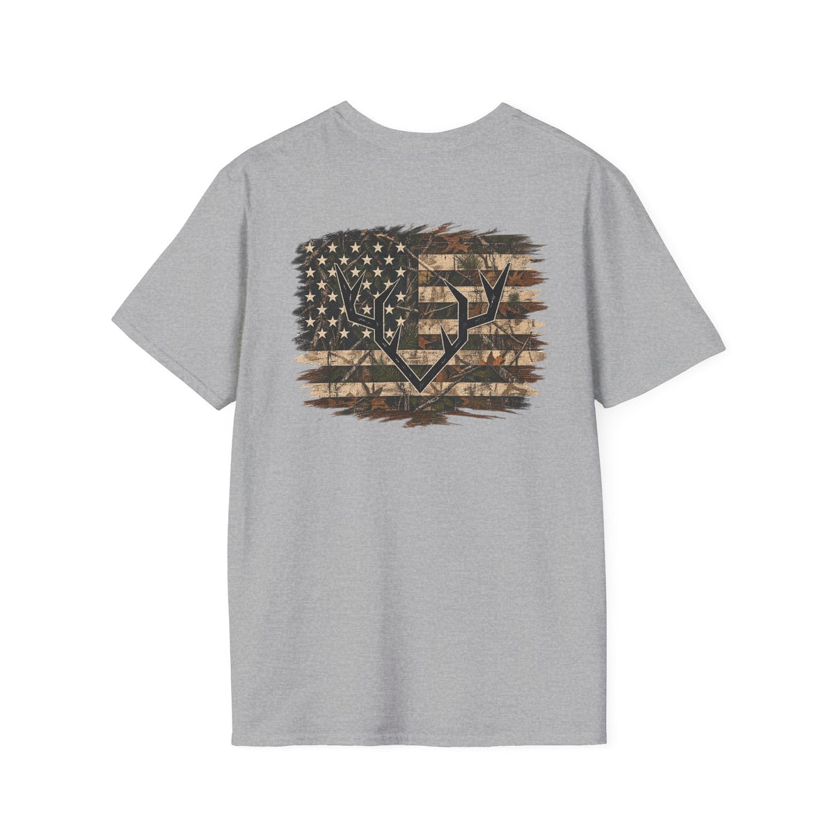 Distressed American Flag Tee