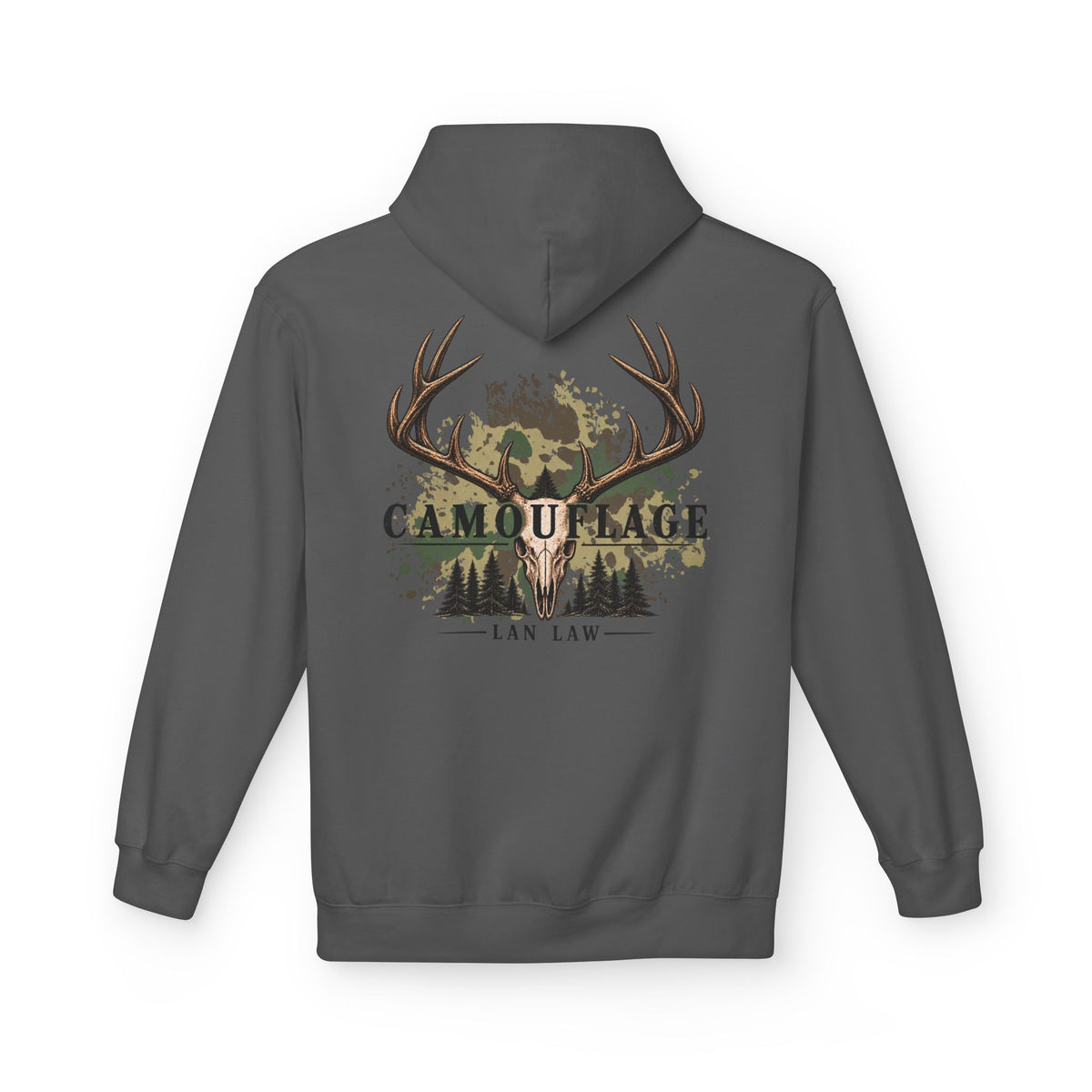 Camouflage Antlers Hoodie — 'Camouflage' Graphic Hunter Hoodie