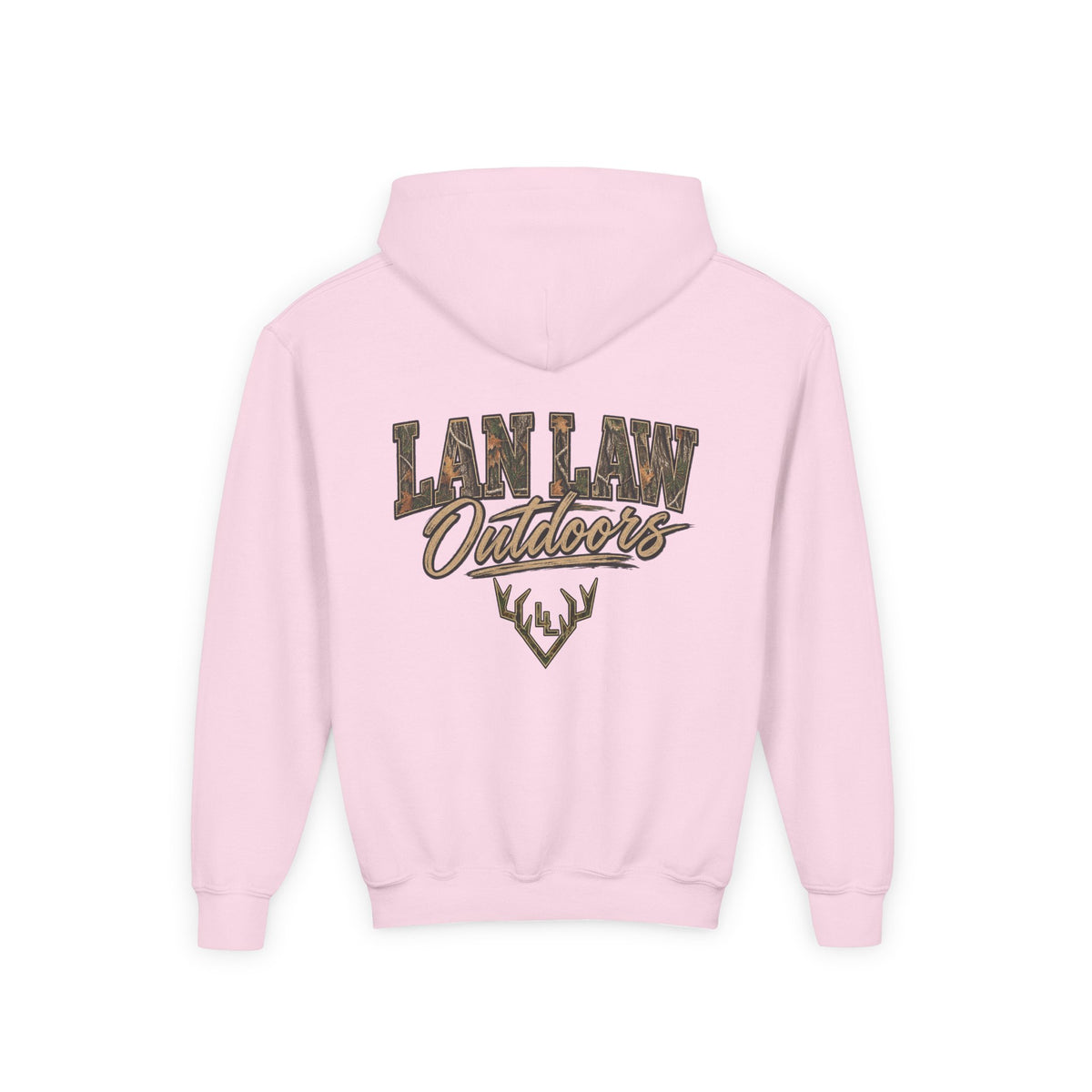 Camo Deer Antler Logo