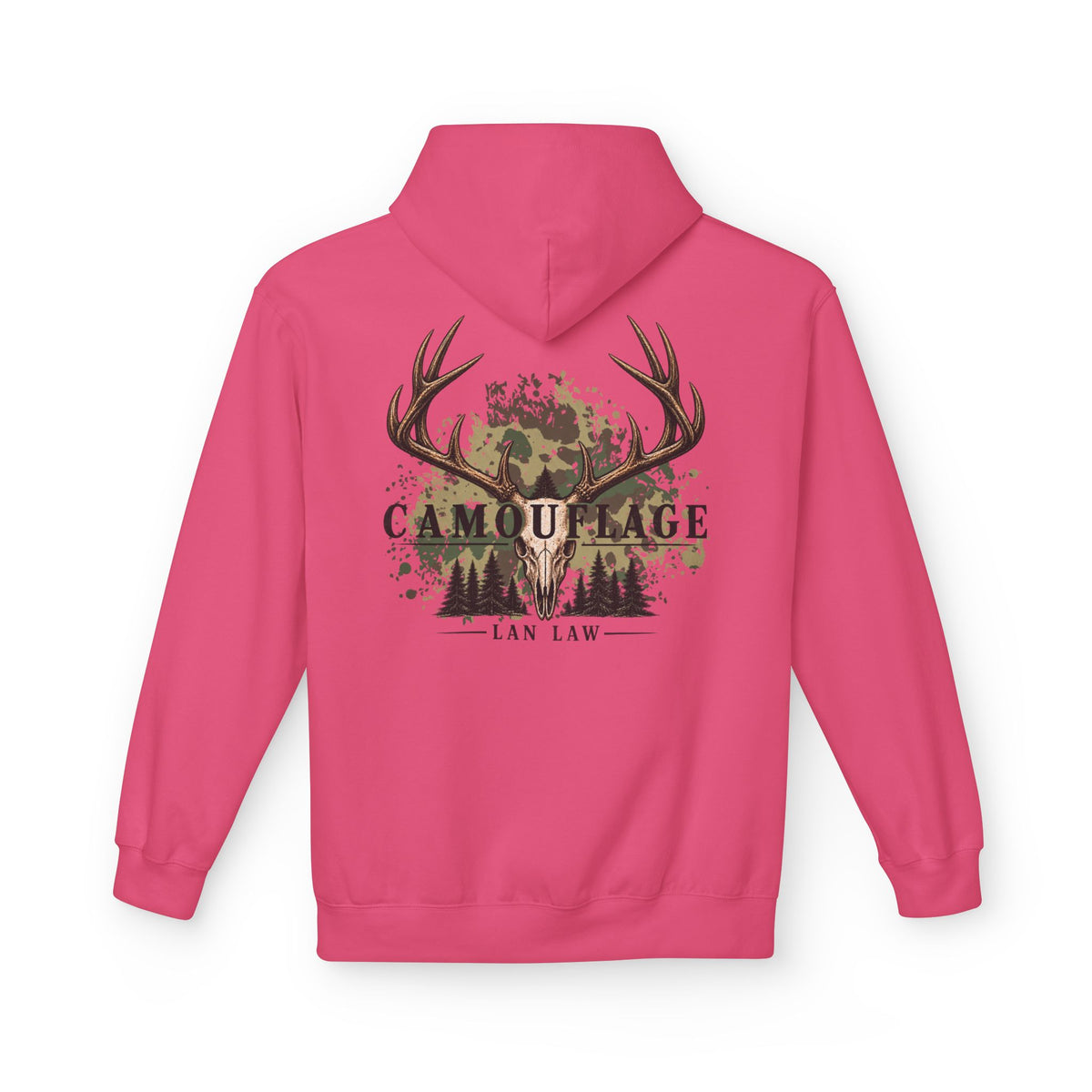 Camouflage Antlers Hoodie — 'Camouflage' Graphic Hunter Hoodie