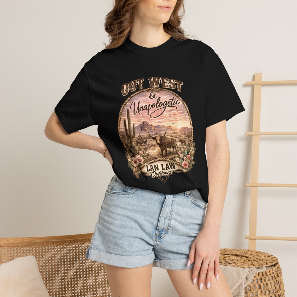 Out West & Unapologetic Tee