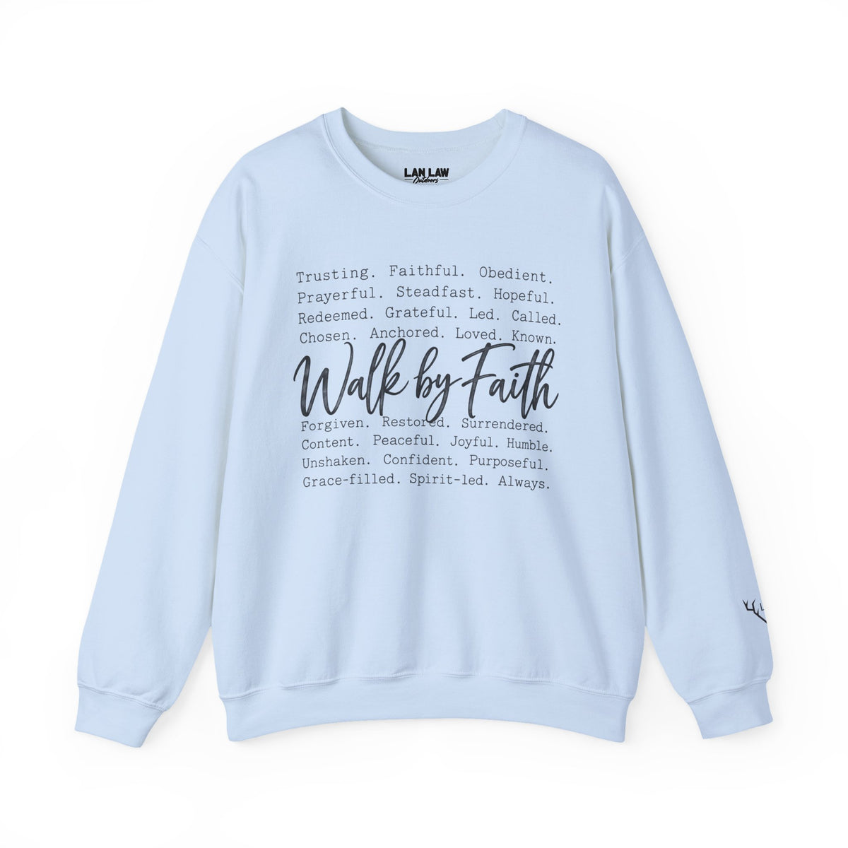 Walk by Faith Crewneck Sweatshirt