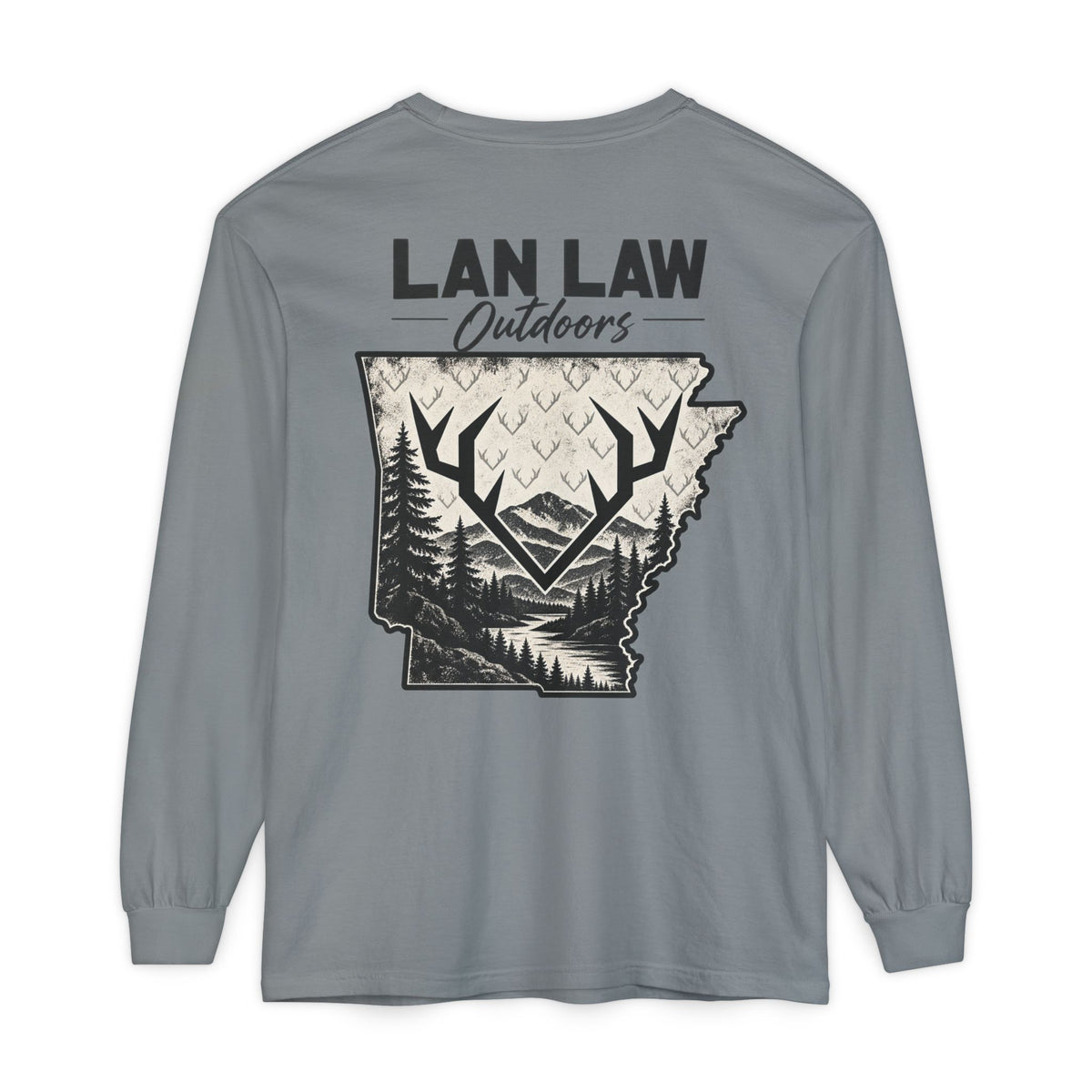 Arkansas Deer Antler Long Sleeve Tee