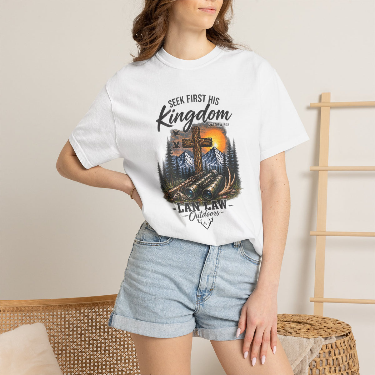 Seek First His Kingdom Cross Tee