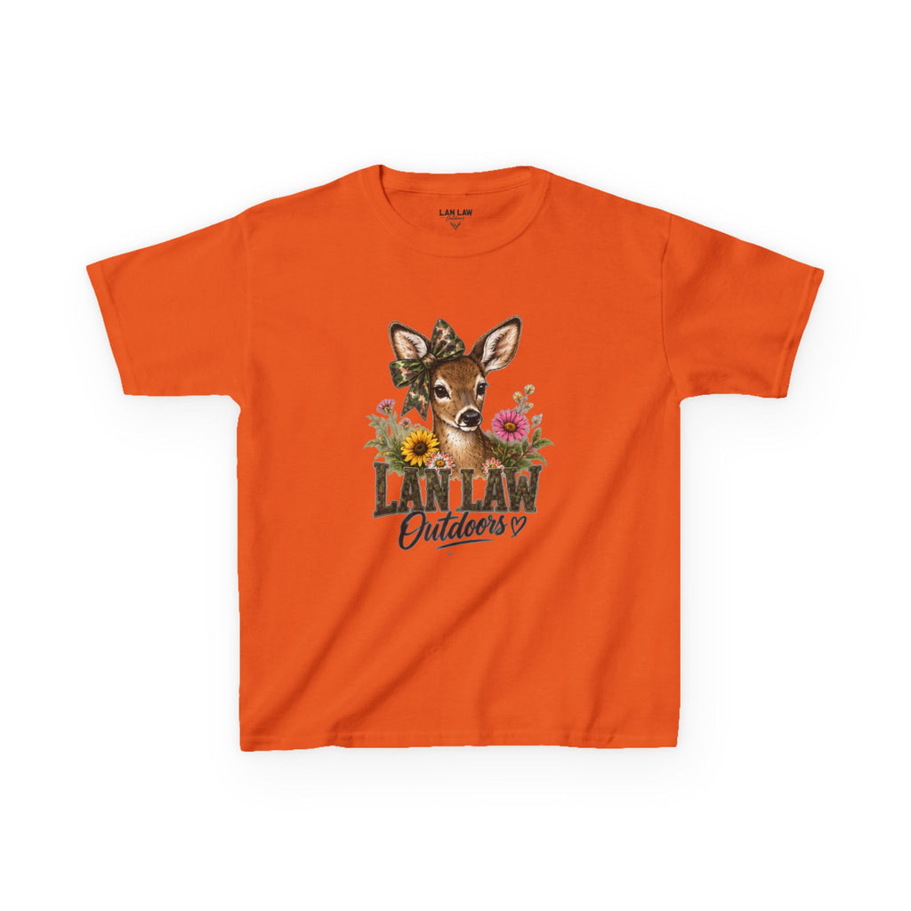 Deer Floral Graphic Shirt