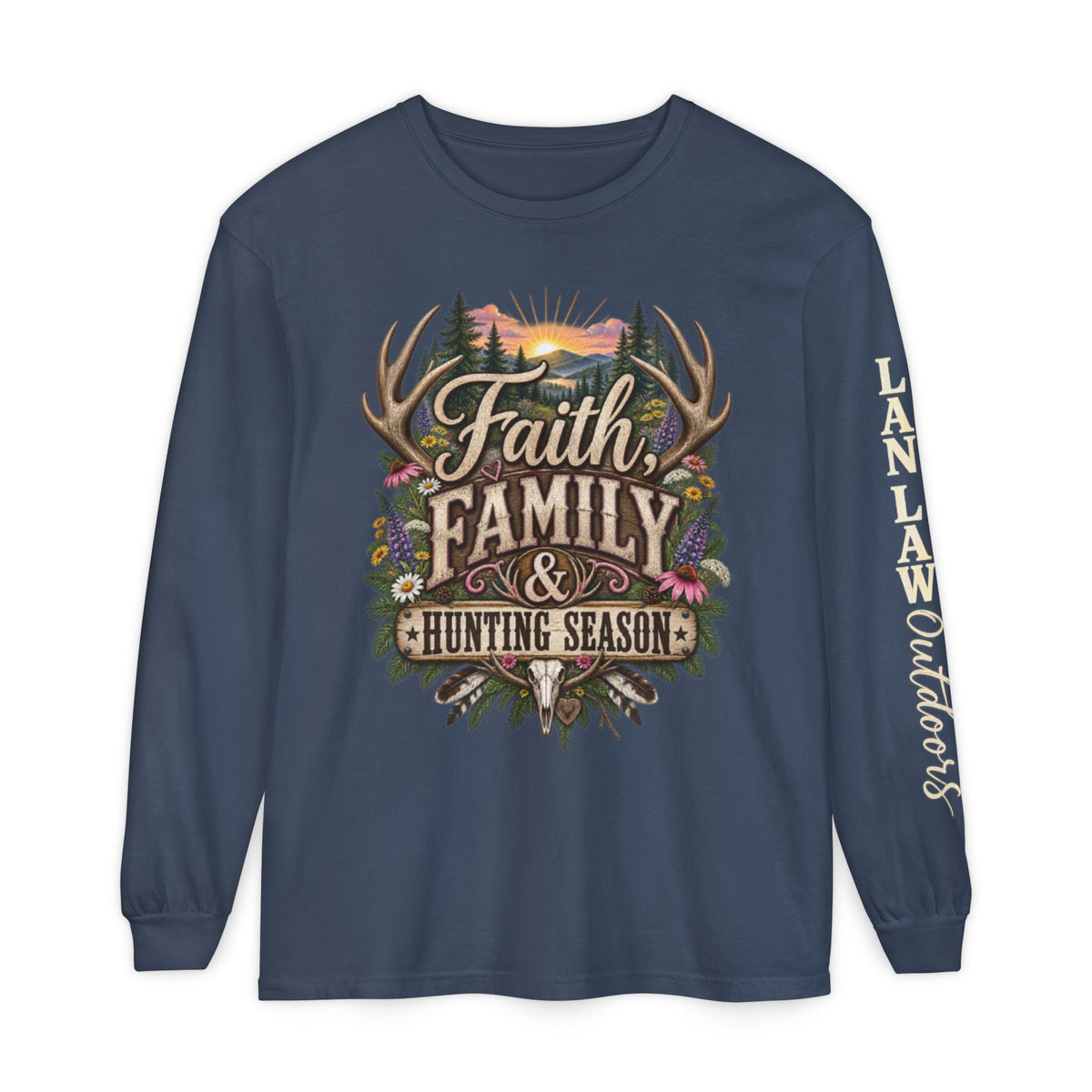 Faith, Family & Hunting Long Sleeve Tee
