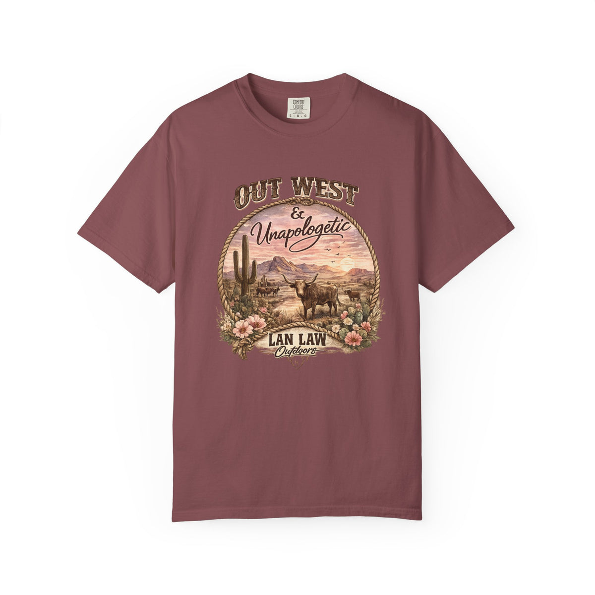 Out West & Unapologetic Tee
