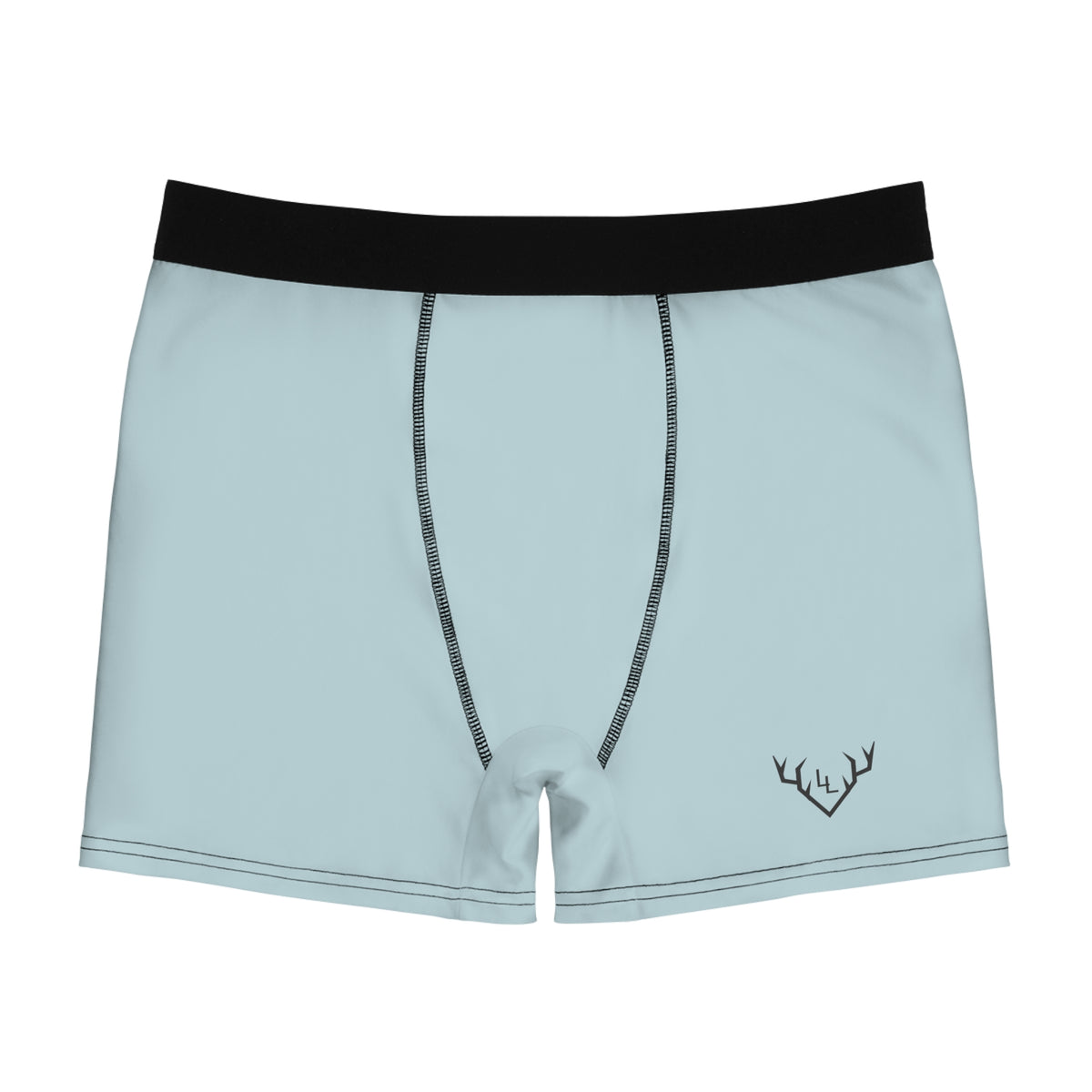 Light Blue Custom Logo Underwear