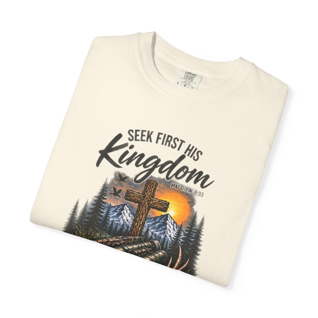 Seek First His Kingdom Cross Tee