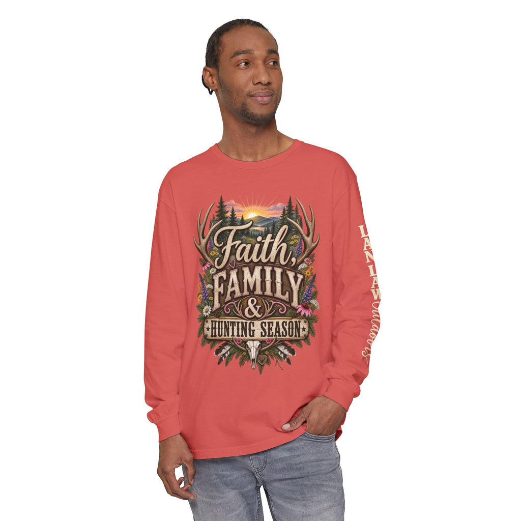 Faith, Family & Hunting Long Sleeve Tee