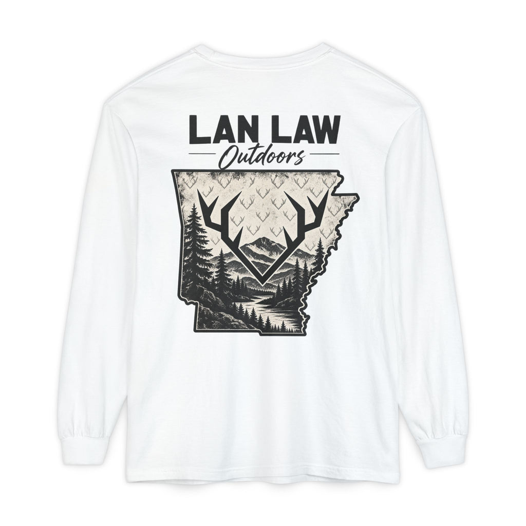 Arkansas Deer Antler Long Sleeve Tee