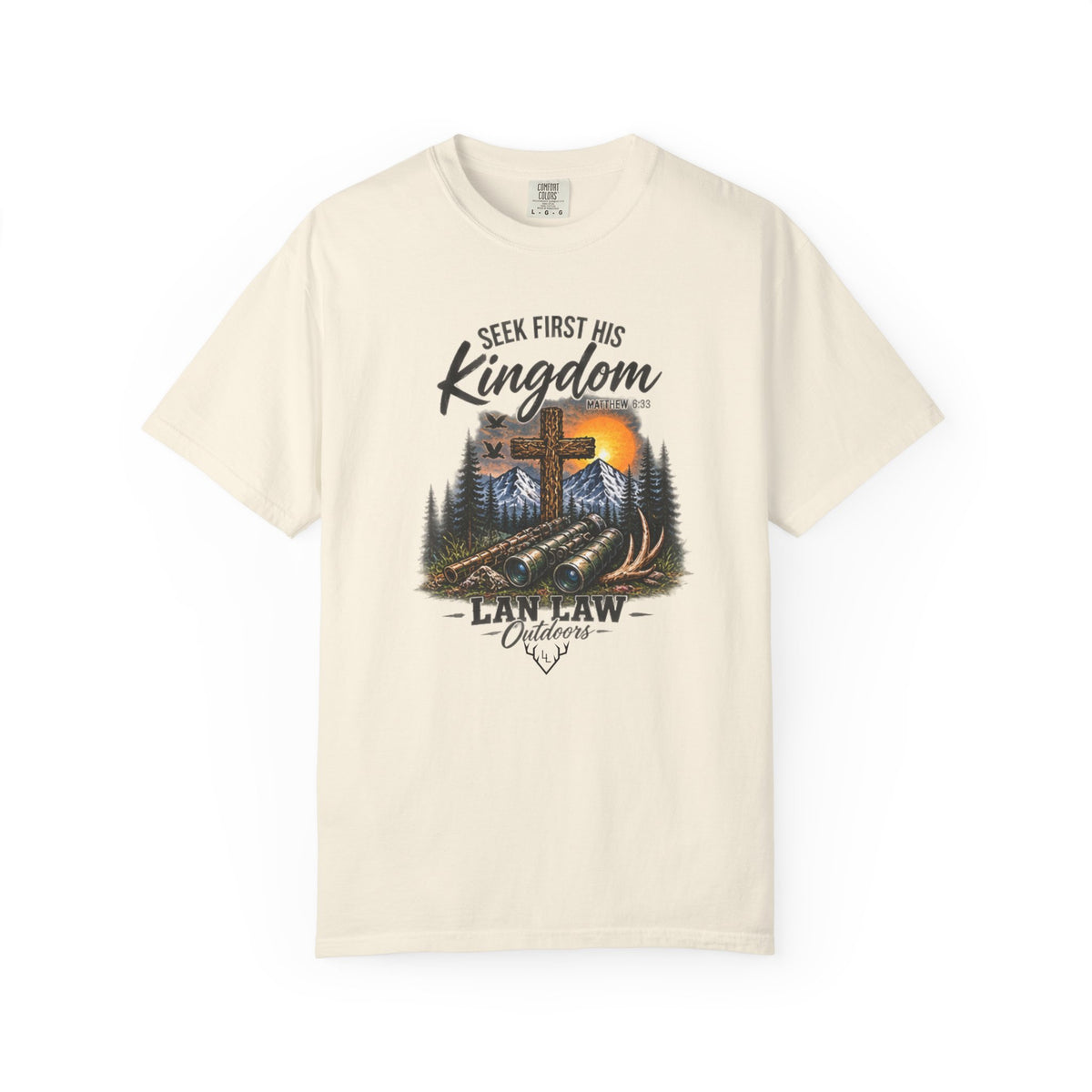Seek First His Kingdom Cross Tee