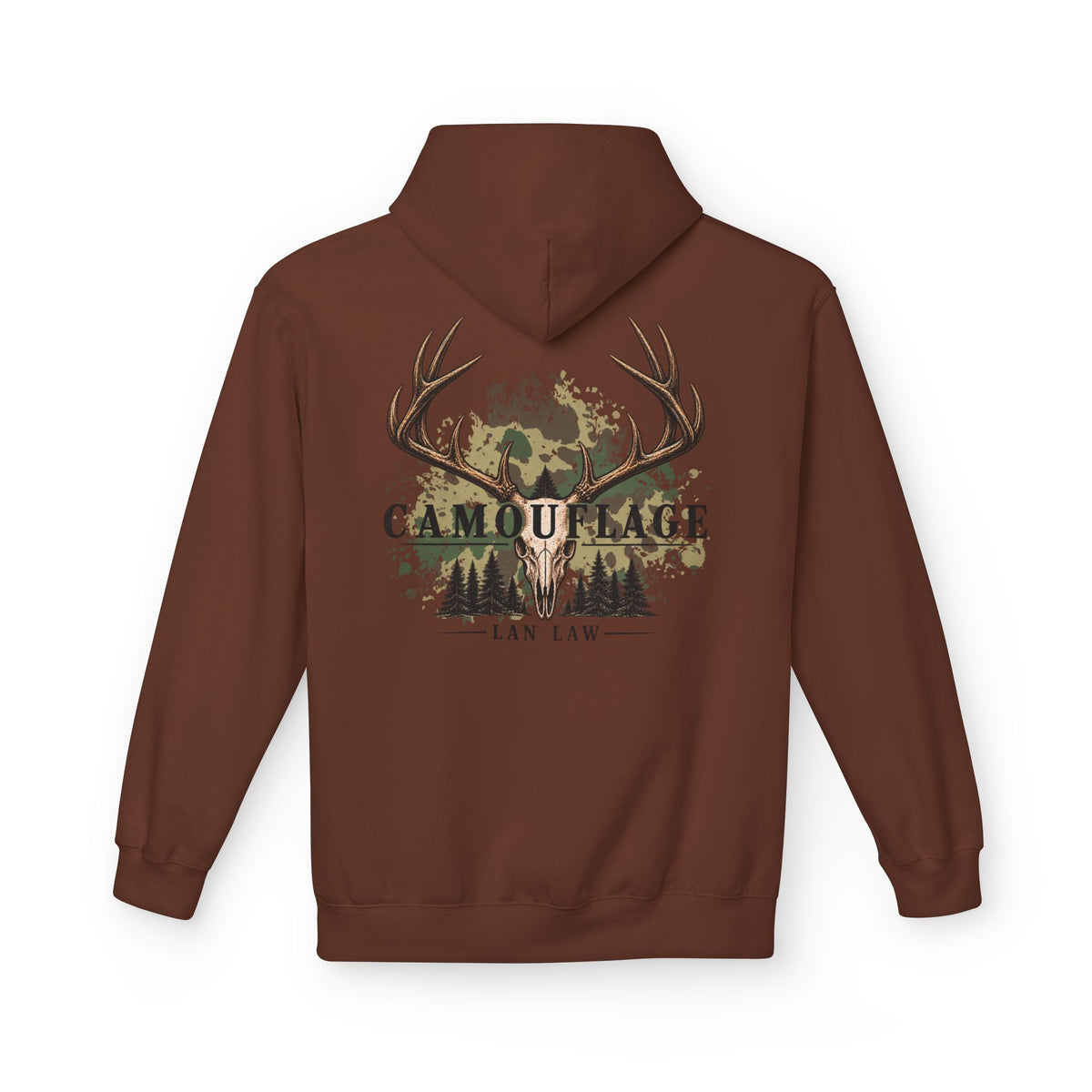 Camouflage Antlers Hoodie — 'Camouflage' Graphic Hunter Hoodie