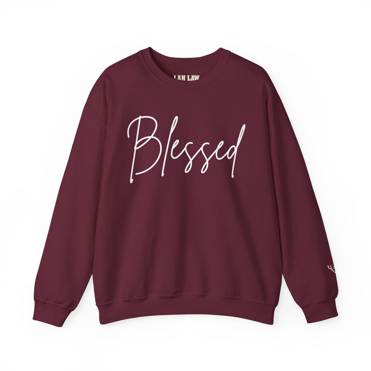 Classic White Crewneck Sweatshirt