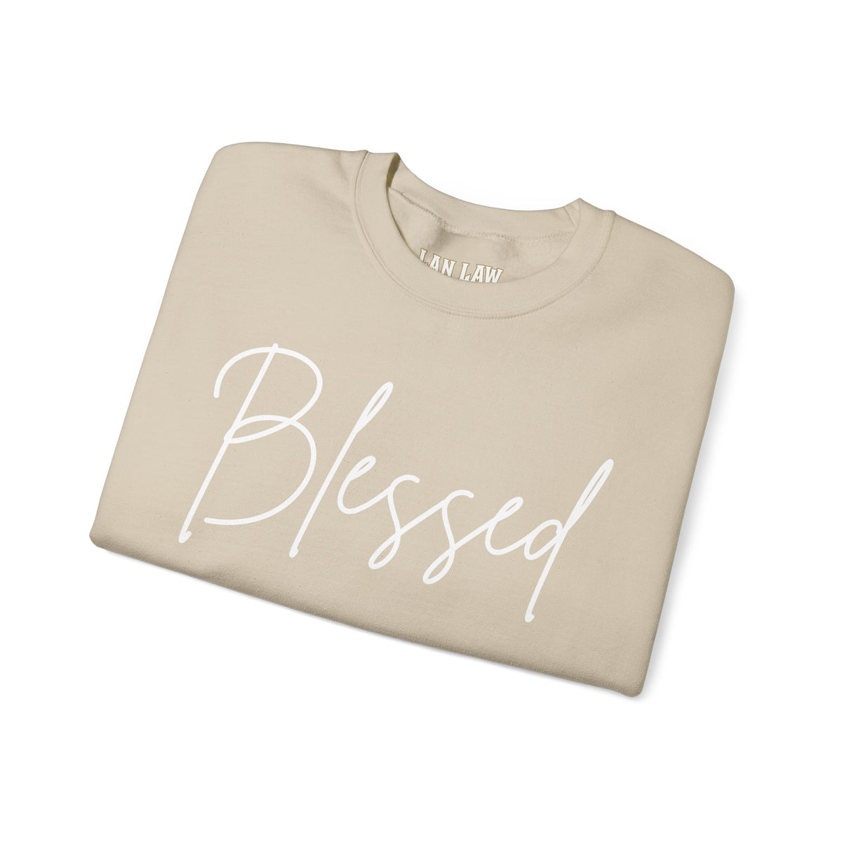 Classic White Crewneck Sweatshirt