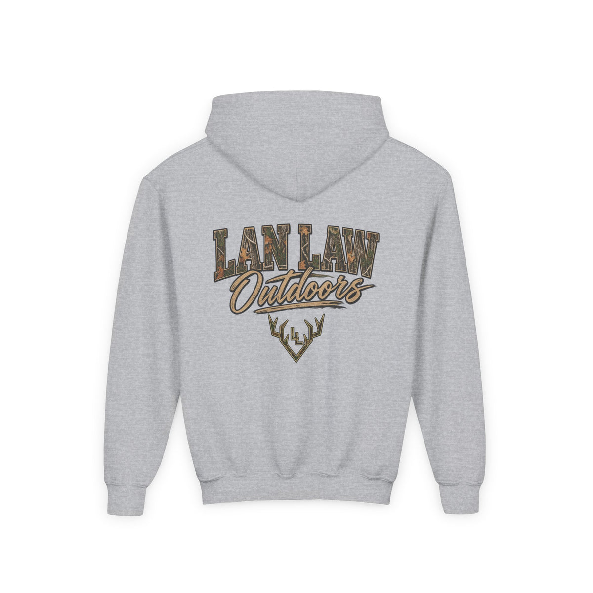 Camo Deer Antler Logo