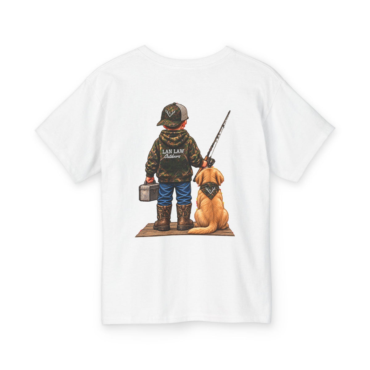 Little Angler & Dog Outdoors Shirt