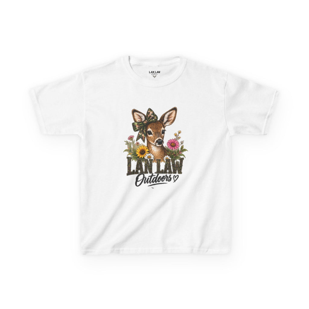 Deer Floral Graphic Shirt