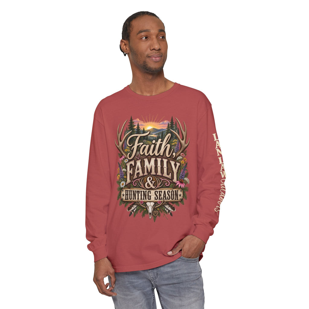 Faith, Family & Hunting Long Sleeve Tee
