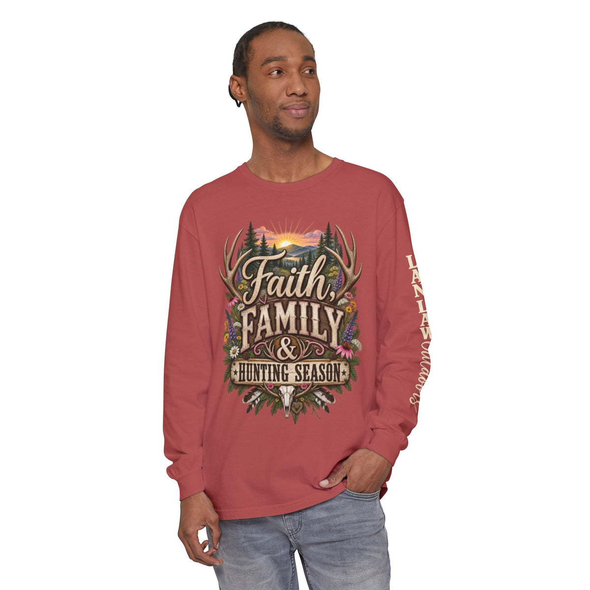 Faith, Family & Hunting Long Sleeve Tee