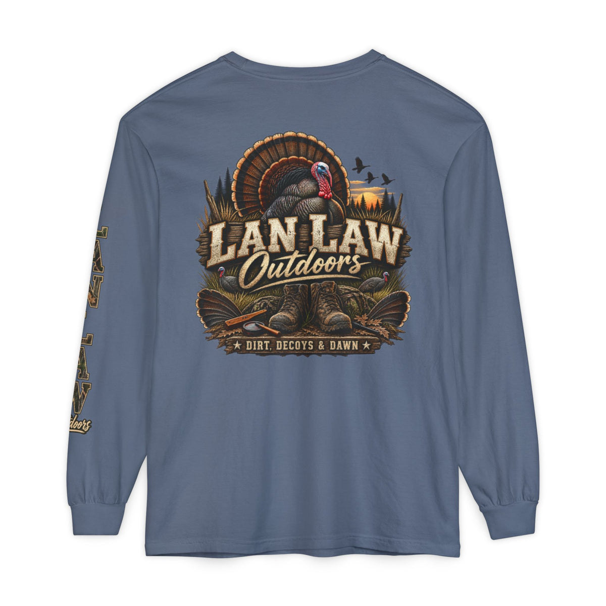 Lanlaw Outdoors Turkey Long Sleeve Tee