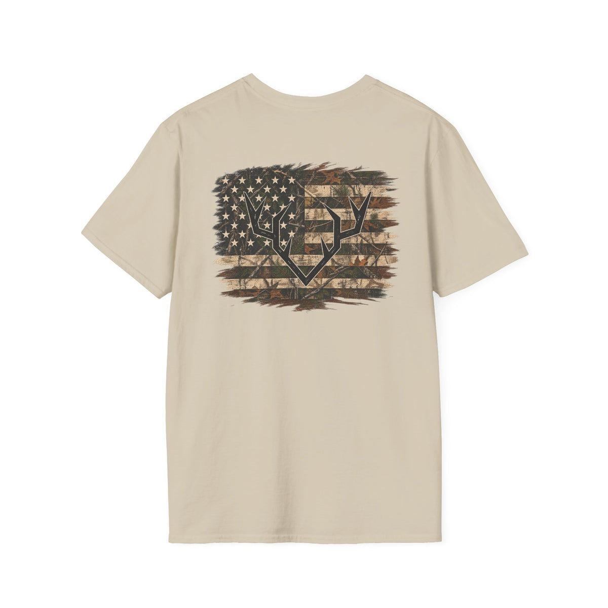 Distressed American Flag Tee