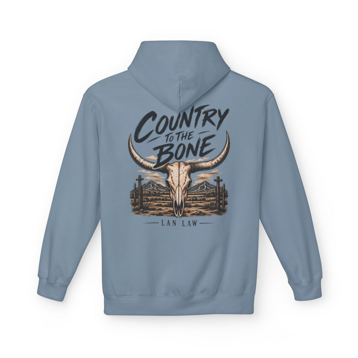 Country to the Bone Hoodie