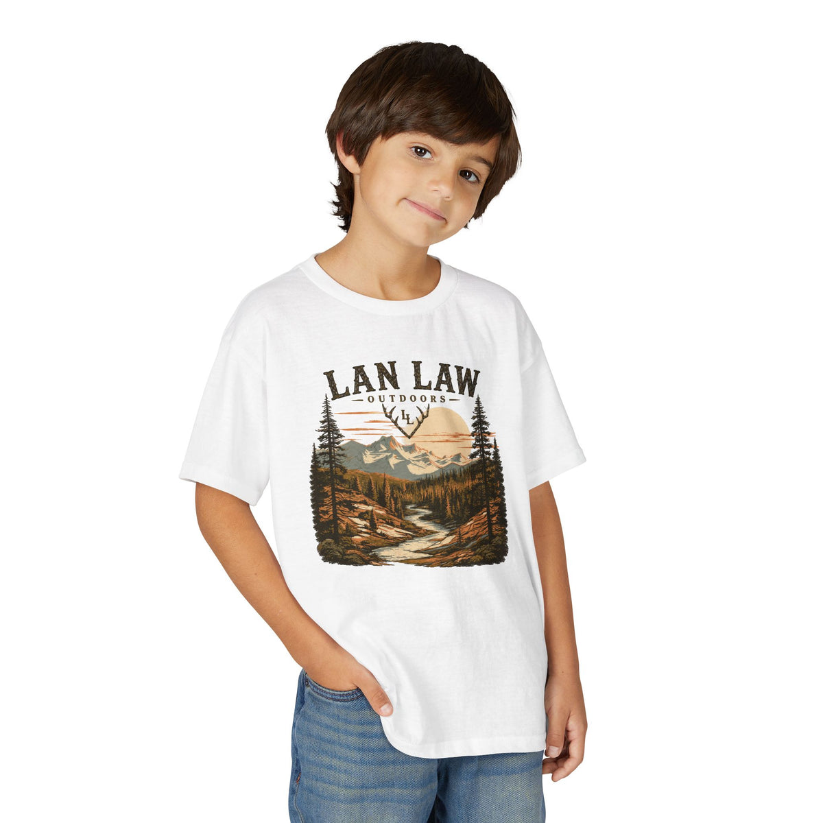 Youth Mountain Scenic Tee